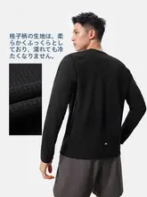 長袖Tシャツ メンズ 速乾 涼感 丸首 リフレクター ランニング スポーツ トップス