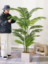 サンセベリア 大型鉢植え リビング装飾 人工植物 北欧風