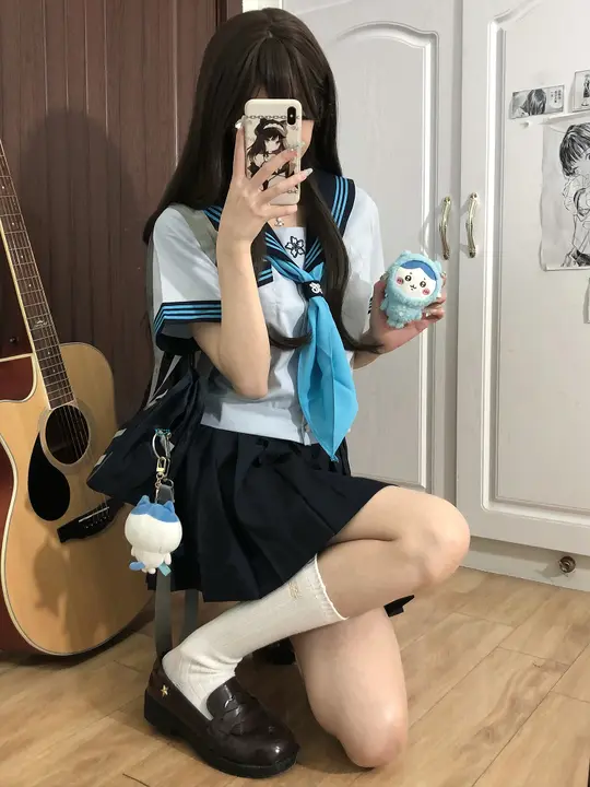 JKセーラー服【オリジナル・学院スタイル・女性用】（セットアップ対応）