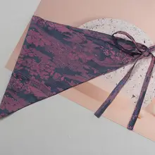 新中式刺繍デザイン女性用布製結び帯【ワイドウエストバンド・三角巾・チーパオドレスとのコーディネートに最適】