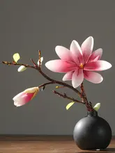 フェイクランの花 小さな盆栽 陶器の花瓶 テーブル リビング ちゃぶ台 装飾花芸 偽の花