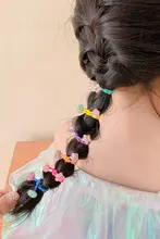 可愛い花デザインのヘアゴム【髪を傷めない・女の子用・韓国風】