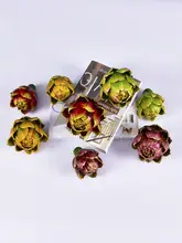 アーティチョーク植物 偽果物 装飾 リビング 花のアレンジ 家庭