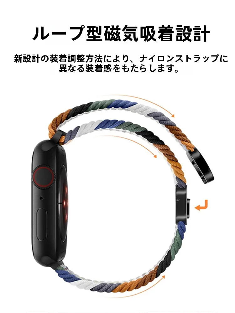 アップルウォッチのバンド選びで迷う？ナイロン編みのスポーツスタイルバンドが解決する理由とは