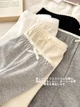 かわいいデザインのコットン安全パンツ【透け防止・レディース・フラワーブロッサム】（セットアップ対応  ）