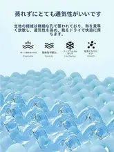 スポーツメッシュタンクトップ【通気性・速乾・袖なし・男性用・アイスシルク】