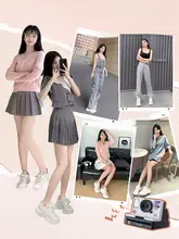 夏用メッシュ通気性アスレチックシューズ【厚底・ホワイト・レディース】