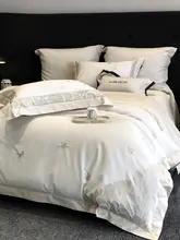 裸で寝るための高級100S長綿4点セット 純綿