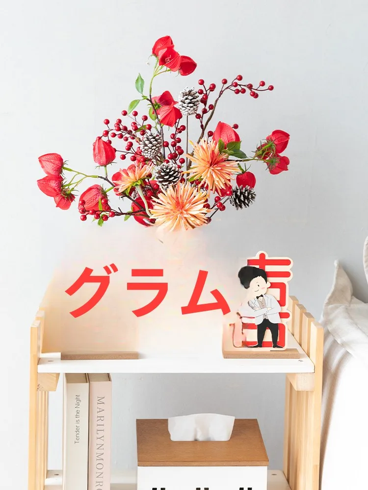 フェイクフラワー 装飾品 引越し 新居 婚約 ブーケ 赤色 お祝い：2026年新年に最適なインテリアアイテムの選定ガイド