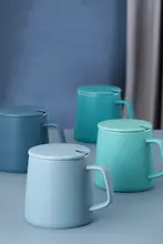 シンプルなデザインの大容量コーヒーカップ【陶器製・マグカップ】