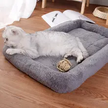 大きな猫用マット【冬用・保温・厚手・ペット用・耐久性あり】