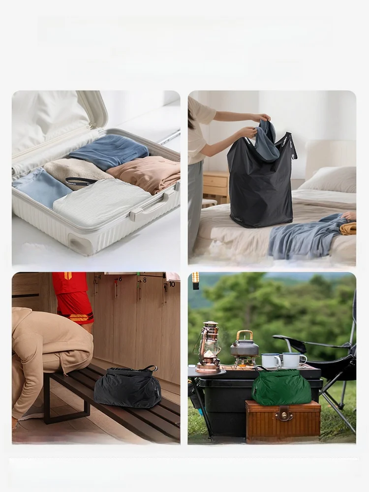 真空圧縮衣類収納袋：キャンプギアの収納効率を最大化する多用途収納ソリューション