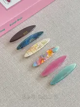 バンスクリップ【女性用・前髪用・アセテート製・ハーフアップ対応】