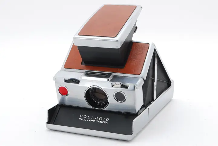 一次画像ポラロイドカメラ【SX70タイプ・インスタント撮影】