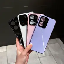 CD柄ラメ付きスマートフォンケース【滑り止め・全包デザイン・シンプルで高級感】（セットアップ対応）