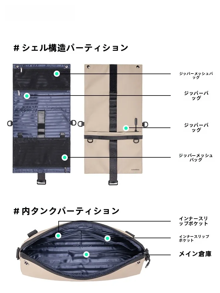 多機能ショルダーバッグ：2way設計で通勤とレジャーを両立する横款方形パッケージ