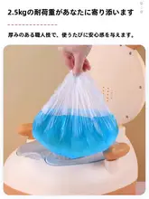 赤ちゃん用 トイレ用ゴミ袋【使い捨て・洗浄対応・プラスチック製】
