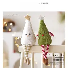 かわいい毛糸のクリスマスデコレーション人形【デスク飾り・ユニークデザイン】