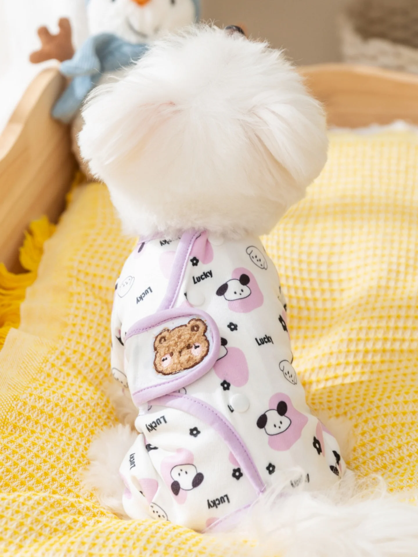 ミニワン用全身服：秋冬期の小型犬向け保温性と可愛さを実証