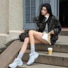 アメリカンスタイルのレトロ低腰フリンジスカート【女性用・カジュアル・Aライン】