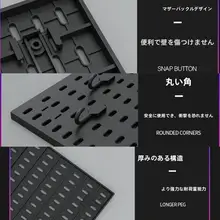 収納用フック付きディスプレイボード【デスク装飾・学生寮用・整理整頓】
