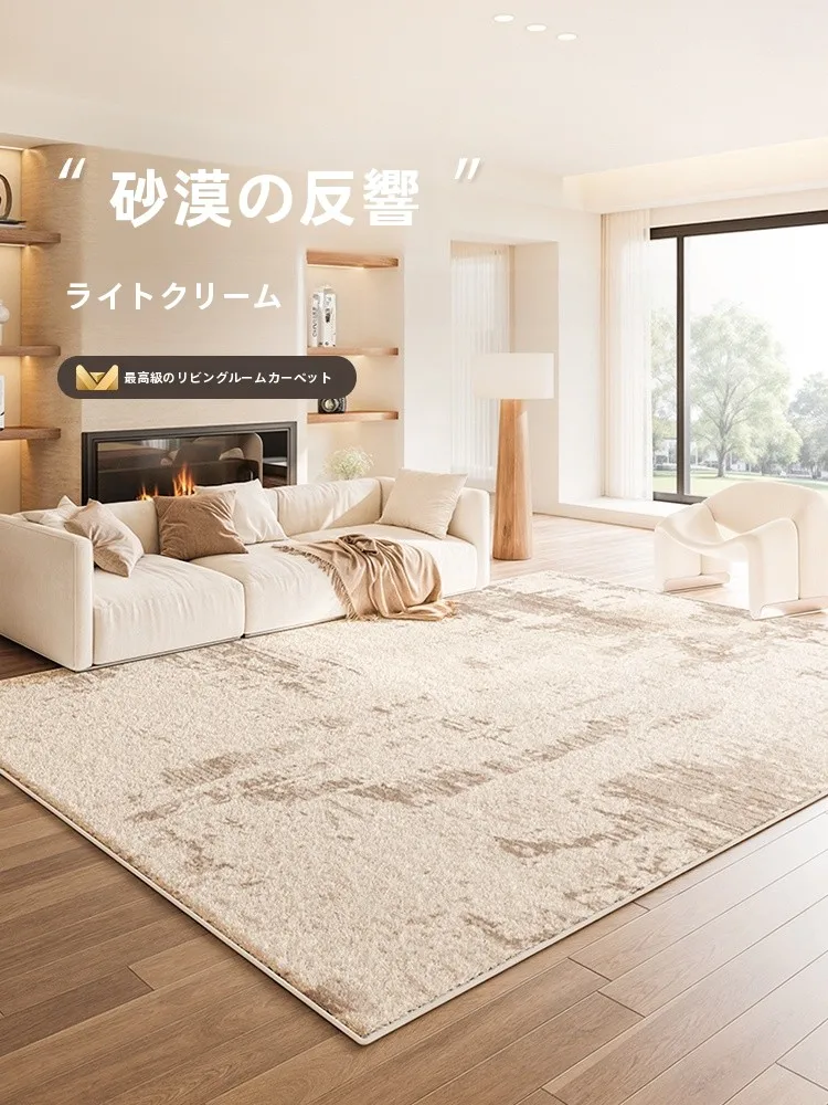 おしゃれな和のテイストでリビングを彩る！防水・防汚ラグの実用性と空間設計への影響