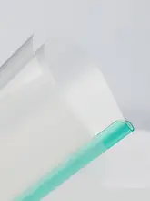 50個入り デリ 効率的なクリアファイル【A4/A3サイズ・プラスチック・リボン付き・背幅5/8/10/15mm・オフィス用】