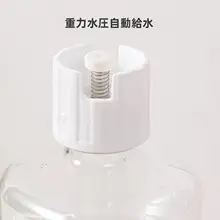 ペット用自動給水器【三角形デザイン・小型犬や猫用・洗面器付き】