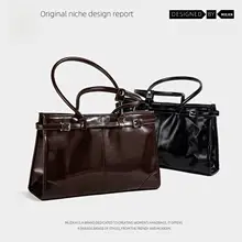大容量トートバッグ【シンプルデザイン・通勤用・ショルダーバッグ】