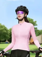 薄手長袖サイクリングウェア【UVカット・速乾・シェイプアップ対応】（セットアップ対応）