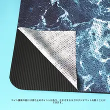 両面滑り止めドットヨガタオルポータブルシリコン