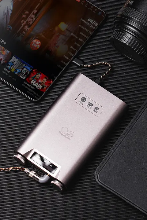 Bluetooth対応ポータブルデコーダー耳放一体型HiFi音楽プレーヤー【高音質・小型設計】