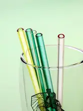 ス  トロー 家庭用 おしゃれ 透明 耐熱ガラス