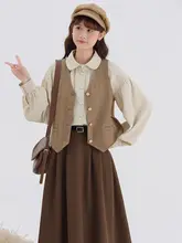 高腰プリーツスカート【Aライン・中長丈・フレアシルエット】