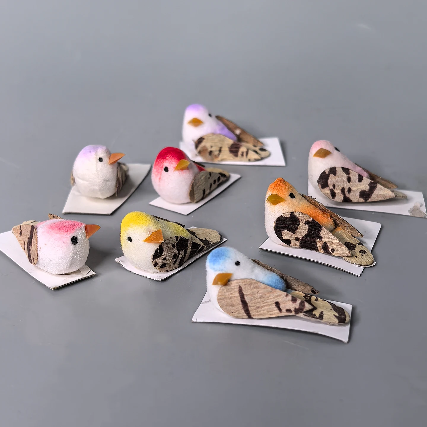 BJD用 撮影アクセサリー カラフルな小鳥と鳩：DIYイベントで活用可能なアクセサリーの実用性解析