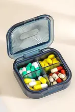 ピルケース コンパクト 7日分 曜日別 持ち運び便利 外出用 「JOJO'S L. PD.」