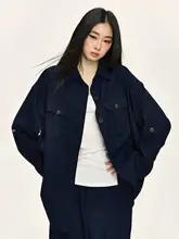 秋冬用フィットチェスターコート【カジュアルデザイン・ゆったりシルエット・ストレートパンツ付き】（セットアップ対応）