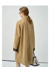 トレンチコート【春用・カラーブロックチェックデザイン・レトロ感】