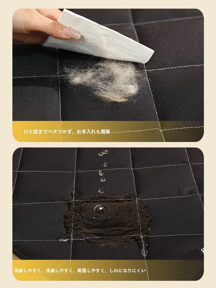ペット用防水犬用マット：防噛・防尿・四季通用のスリムデザインが実用性を実証