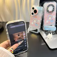 可愛い動物デザインのスマートフォンケース【iPhone用・適応機種多様・保護力抜群】