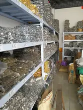 DIY用 28mmキーリング【10個セット・延長チェーン付き・手作り】
