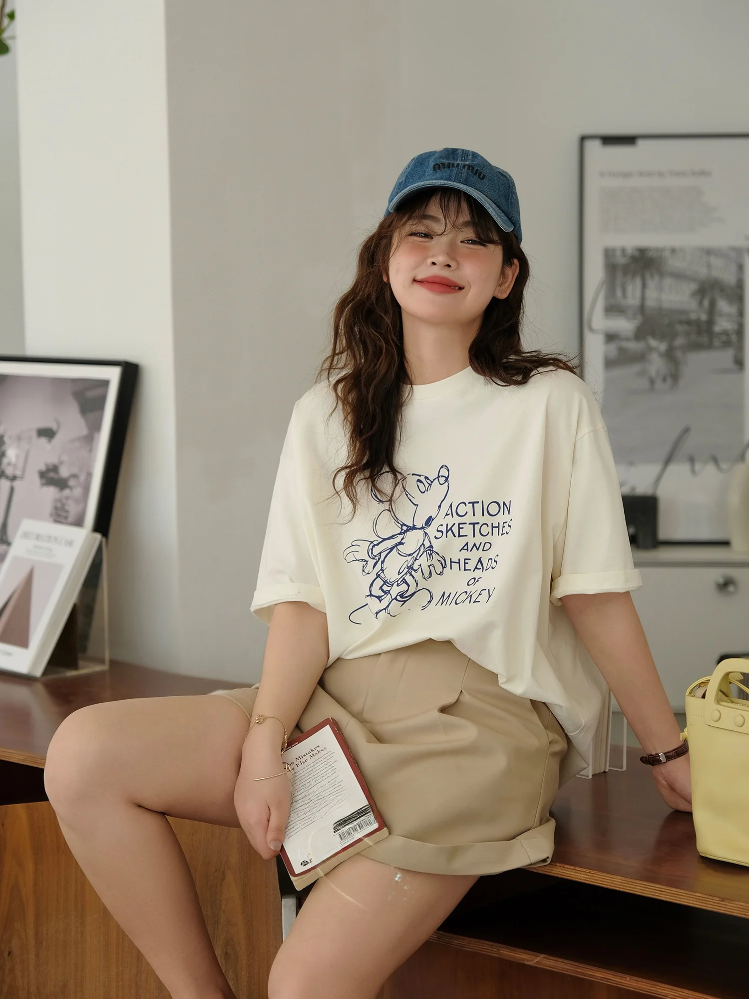 フィットのカジュアルTシャツ：夏用・大きいサイズ・可愛いキャラクター柄の格安おすすめモデル