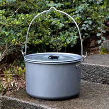 屋外用56人用吊り鍋【耐食性・ノンスティック・キャンプ調理器具】