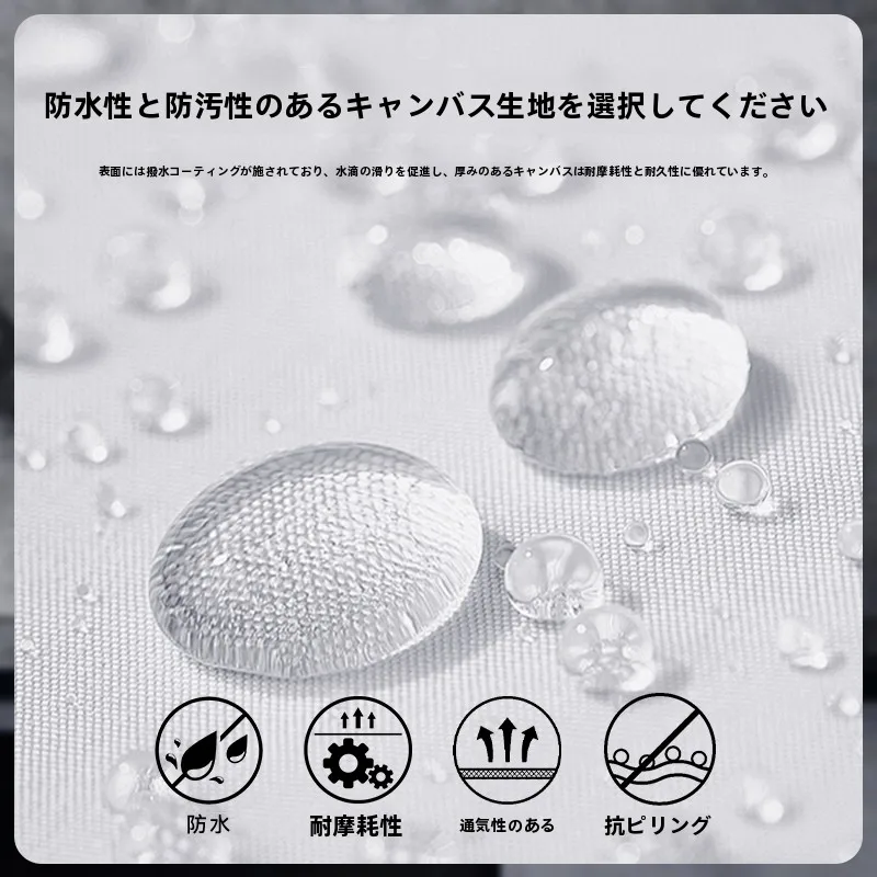 防水メンズシェフエプロン：キッチン業務で油汚れに強い半截タイプ