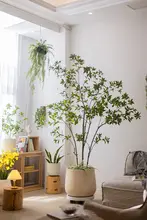 フェイクグリーン 馬酔木 大型鉢植え リアルな質感 リビング インテリア オブジェ