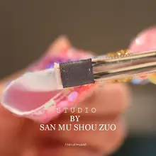 リボン付き立体デザインヘアクリップ【キッズ・誕生日・プリンセス】
