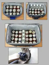 防水仕様 大型保温バッグ【厚手アルミ箔・持ち運び便利・仕切りあり】