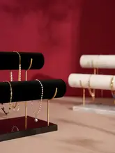 ジュエリーディスプレイスタンド【二段式・ブレスレット・アクセサリー収納用・店舗用】