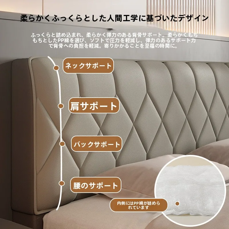 コットベッドとハイダーベッドの違い：レザー製ヘッドボードカバーの実用性と適用シーン