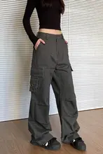 apocket アメリカンスタイル ヴィンテージ 多ポケット ワークパンツ【女性用・ルーズフィット・ストレートレッグ】